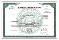 24+ Share Stock Certificate Templates - Psd, Vector Eps | Free pertaining to Amazing Corporate Share Certificate Template
