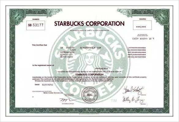 24+ Share Stock Certificate Templates - Psd, Vector Eps | Free pertaining to Amazing Corporate Share Certificate Template