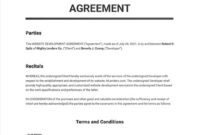 28+ Development Agreement Templates – Free Downloads | Template inside Software Development Outsourcing Contract Template