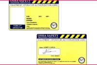 4 Forklift Certification Card Template Download 45480 | Fabtemplatez with regard to Forklift Certification Card Template