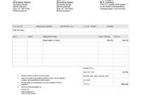 43 Free Purchase Order Templates [In Word, Excel, Pdf] throughout Simple Custom Furniture Contract Template
