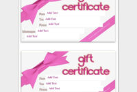 44+ Free Printable Gift Certificate Templates (For Word & Pdf) | Free for Amazing Printable Gift Certificates Templates Free