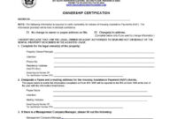 47 Certificate Of Ownership Templates [Instant Download] for Ownership Certificate Template