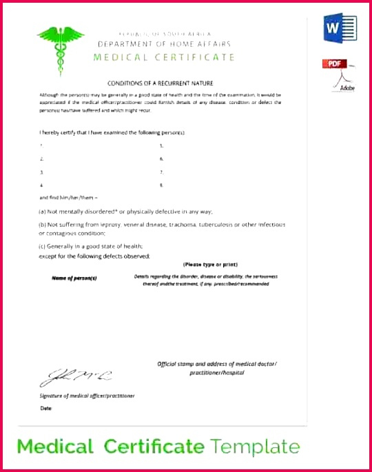 5 Fake Medical Certificate Template 71494 | Fabtemplatez inside Fantastic Fake Medical Certificate Template Download