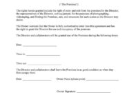 50 Free Location Release Forms [For Film / Documentary / Video] inside Documentary Film Contract Template