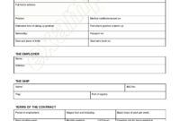 Free Staffing Contract Agreement Sample