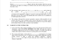 52+ Contract Agreement Templates | Sample Templates regarding Simple Cctv Installation Contract Agreement Sample
