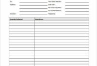 6 Delivery Note Templates | Free Sample Templates for Delivery Driver Contract Sample