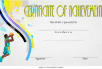 7 Basketball Achievement Certificate Editable Templates Inside for Netball Achievement Certificate Template