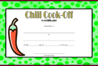 7 Cooking Awards Certificate Templates 97969 | Fabtemplatez intended for Cooking Contest Winner Certificate Templates