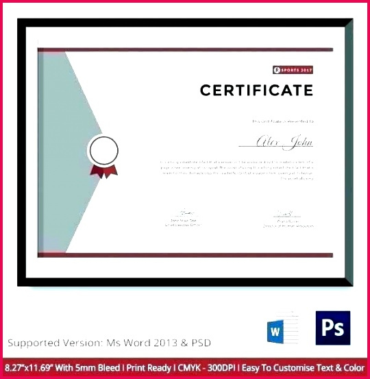 7 Editable Sports Certificate Templates 41544 | Fabtemplatez pertaining to Free 7 Sportsmanship Certificate Templates Free