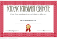 Academic Achievement Certificate Template 10+ Fresh Ideas Throughout regarding Drama Certificate Template Free 7 Fresh Concepts