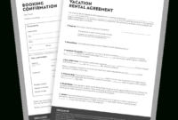 Airbnb Rental Agreement: Free Template For Hosts with Fascinating Housing Rental Contract Template