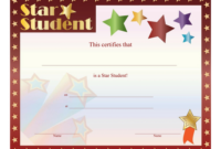 Amazing Free Printable Student Of The Month Certificate Templates pertaining to Fresh Free Printable Student Of The Month Certificate Templates