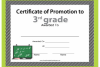 Army Certificate Of Promotion Template intended for Job Promotion Certificate Template Free