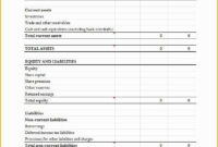 Assets And Liabilities Template Free Download Of 38 Free Balance Sheet for Asset Statement Template