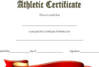 Athletic Award Certificate Template – 10+ Best Designs Free with regard to Free Diploma Certificate Template Free Download 7 Ideas