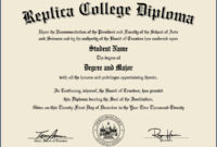 Authentic Fake College Diplomas And Fake `College Degrees – Same Day inside Fascinating College Graduation Certificate Template