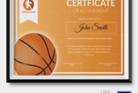 Award Certificate Template -15+ Free Word, Pdf, Psd Format Download throughout Basketball Achievement Certificate Templates