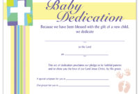 Baby Dedication Certificate, Discontinued: Living Grace Catalog within Baby Dedication Certificate Templates