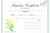 Baptism Certificate Template Ideas Awesome Of Catholic Christian In with regard to Roman Catholic Baptism Certificate Template