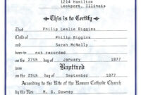 Baptism Certificate Template | Tubidportal – Free Printable Baptism pertaining to Fantastic Baptism Certificate Template Download
