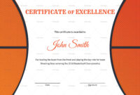 Basketball Award Certificates - Yupar.magdalene-Project Inside inside Amazing Basketball Mvp Certificate Template