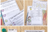 Behavior Contracts And Behavior Intervention Forms Editable – Use This within Behavior Contract Template For Elementary Students