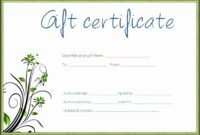Best Free 7 Babysitting Gift Certificate Template Ideas In 2021 | Gift for Babysitting Gift Certificate Template