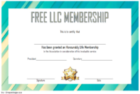 Best Life Membership Certificate Templates – Sparklingstemware throughout Life Membership Certificate Templates
