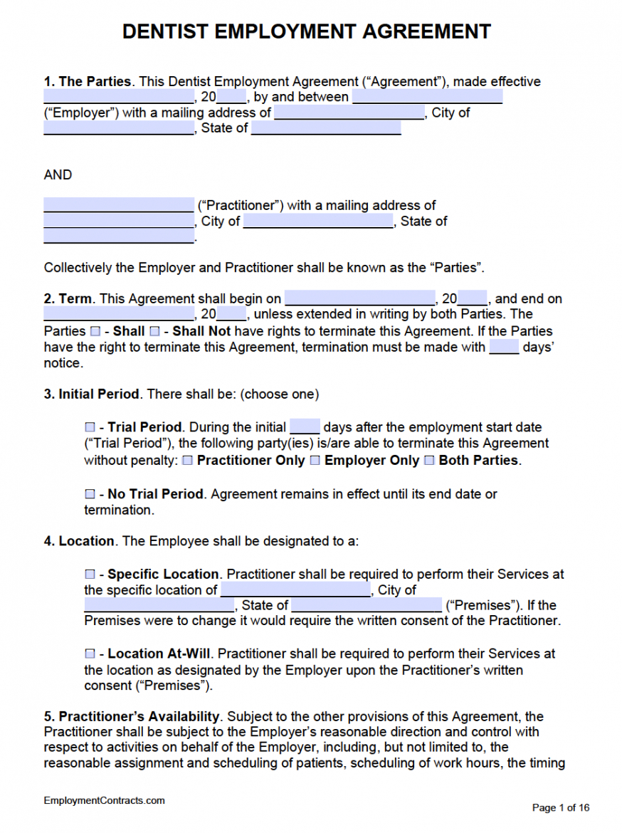Best Temporary Employee Contract Template Pdf Example - Riccda in Temporary Worker Contract Template