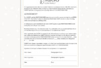 Boudoir Contract Template Boudoir Photography Form Boudoir | Etsy pertaining to New Face Painting Contract Template