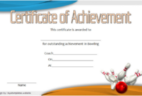 Bowling Certificate Of Achievement Free Printable 3 Pertaining To Best pertaining to Bowling Certificate Template Free 8 Frenzy Designs