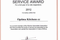 Brilliant Ideas Of Sample Award Certificate Wording For Your Inside pertaining to Fresh Community Service Certificate Template Free Ideas