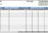 Bsbmgt517 Receivables Templates | Bsbmgt517 Assessment Help within Account Receivable Statement Template