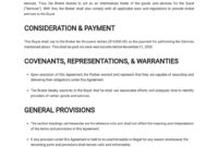 Business Broker Agreement Template - Google Docs, Word | Template throughout Freight Broker Contract Template