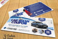 Car Wash Coupon Template Psd Set | Coupon Template, Car Wash Coupons within Fantastic Free Printable Certificate Of Promotion 12 Designs