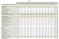 Cash Flow Projection Template | Excel Templates | Excel Spreadsheets inside Projected Cash Flow Statement Template