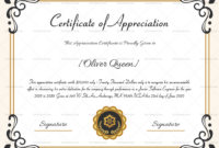 Certificate Of Appreciation For Employee - Microsoft Word Templates intended for Employee Recognition Certificates Templates Free