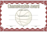 Certificate Of Championship: 10+ Great Template Awards throughout Simple Chess Tournament Certificate Template Free 8 Ideas