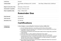 Certificate Of Completion For Construction (Free Template + Inside intended for Free Certificate Of Construction Completion