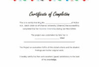 Certificate-Of-Completion-Template-Colorful-Editable-Msword-Document for Certificate Of Completion Templates Editable