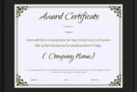 Certificate Of Years Of Service Template : 13 Best Years Of Service inside Simple Certificate Of Service Template Free
