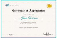 Certificate Of Years Of Service Template – Printable-Word-Doc-5-Year within Awesome Free Employee Appreciation Certificate Template