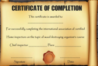 Certificate Scroll Template (5) – Templates Example | Templates Example with Certificate Scroll Template