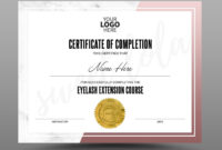 Certificate Template, Instant Download, Certificate Of Completion with regard to Amazing Certificate Of Completion Templates Editable