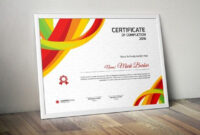 Certificate Word | Psd | Ai | Certificate Templates, Stationery with Simple Marriage Certificate Template Word 7 Designs