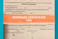 Cheap Marriage Certificate Translation Template Usa(Certified) regarding Fantastic Marriage Certificate Translation Template