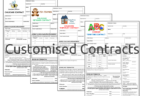 Childminding Contracts Pack - Mindingkids inside Fresh Short Term Childminding Contract Template