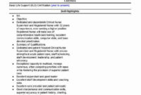 Clinical Nurse Care Facilitator Resume Example Company Name – Marshall intended for Clinical Supervision Contract Template